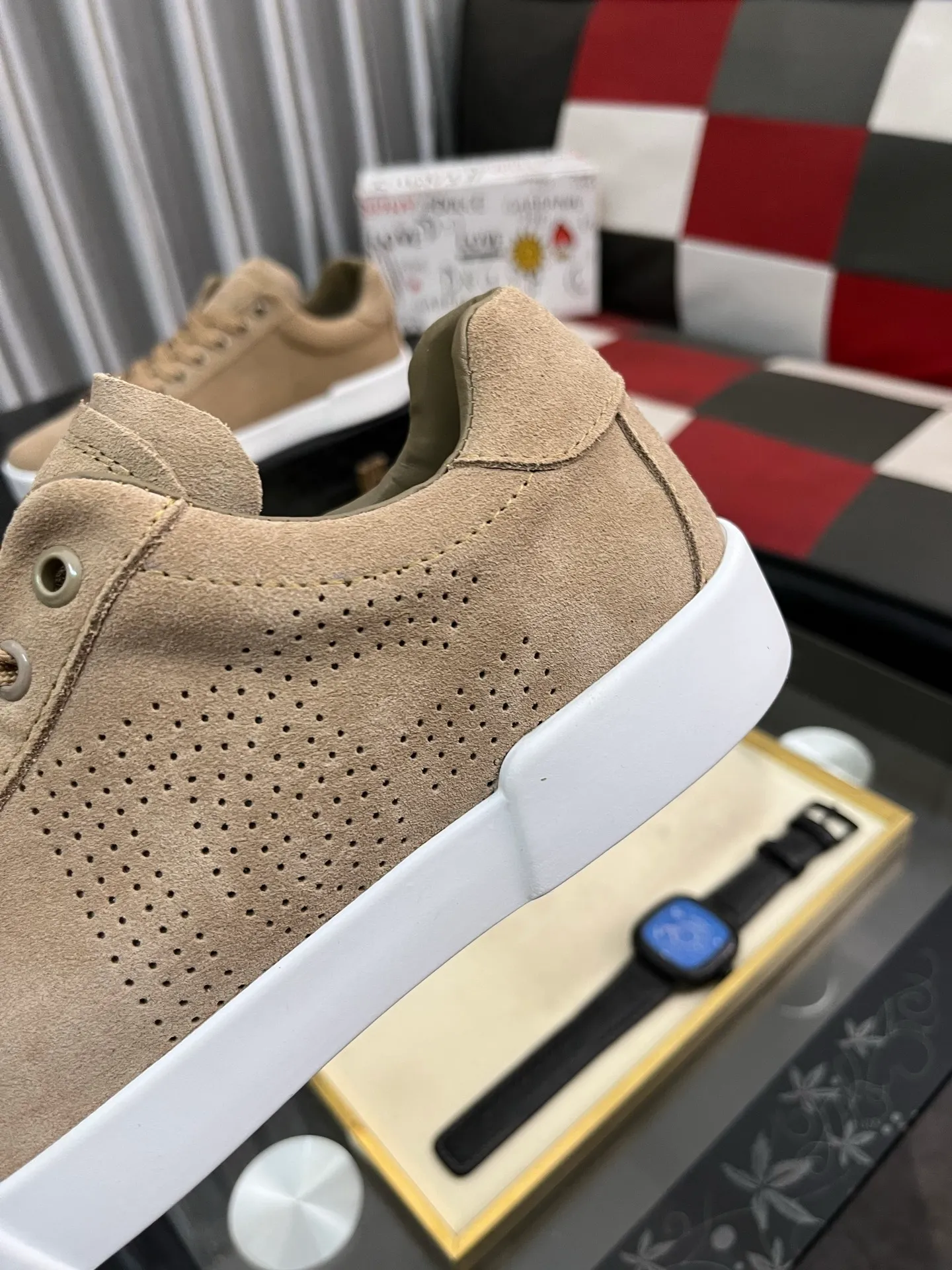 Men's shoes 💰420⌚️⌚️【Dg～】Men's casual shoes 2025z cabinet sales simultaneously 🔶Size: 35-46#️⃣ 🔷1 color🔜The upper is made of multi-material splicing ➕Genuine leather lining, comfortable and breathable, sole: original comfortable and wear-resistant outsole, ⚠️real thing📱photographed🎬real thing is better📢📢📢